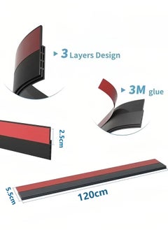 YELIN Door Draft Stopper, 120 cm Length Under Door Seal,Suitable for Filling the Gaps between Doors and Windows, Blocking insects, Waterproof, Dustproof, Lightproof and Noiseproof.  - Image 4