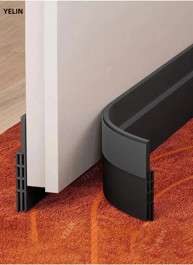 YELIN - Door Draft Stopper, 120 cm Length Under Door Seal,Suitable for Filling the Gaps between Doors and Windows, Blocking insects, Waterproof, Dustproof, Lightproof and Noiseproof. - Image 1