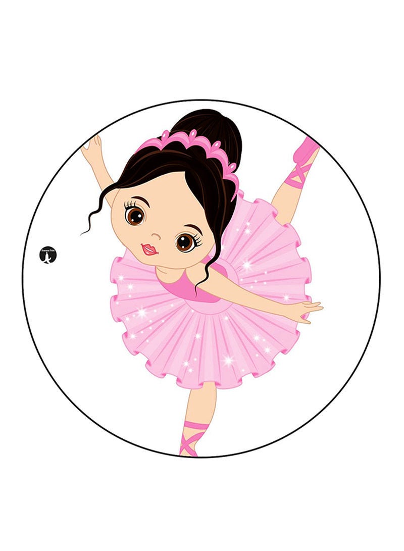 RKN Girl Printed Mouse Pad  Multicolour