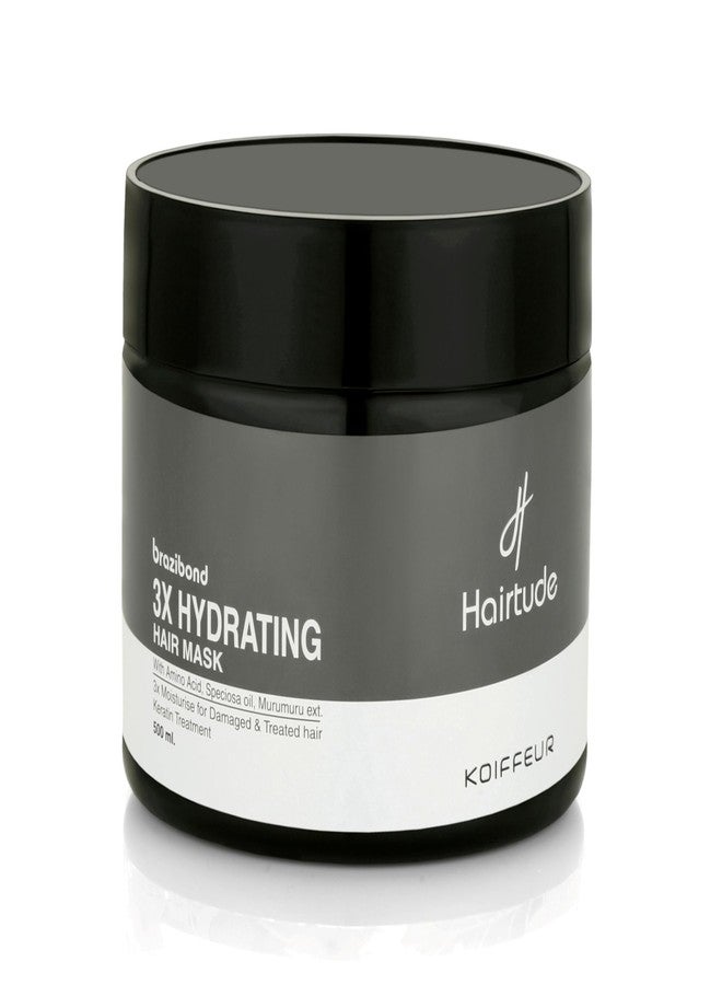 KOIFFEUR قناع الشعر المكثف Koiffeur Hairtude BraziBond 3X للشعر التالف والمعالج للعناية اليومية مع أمينو كيراتين 500 مل - Image 1