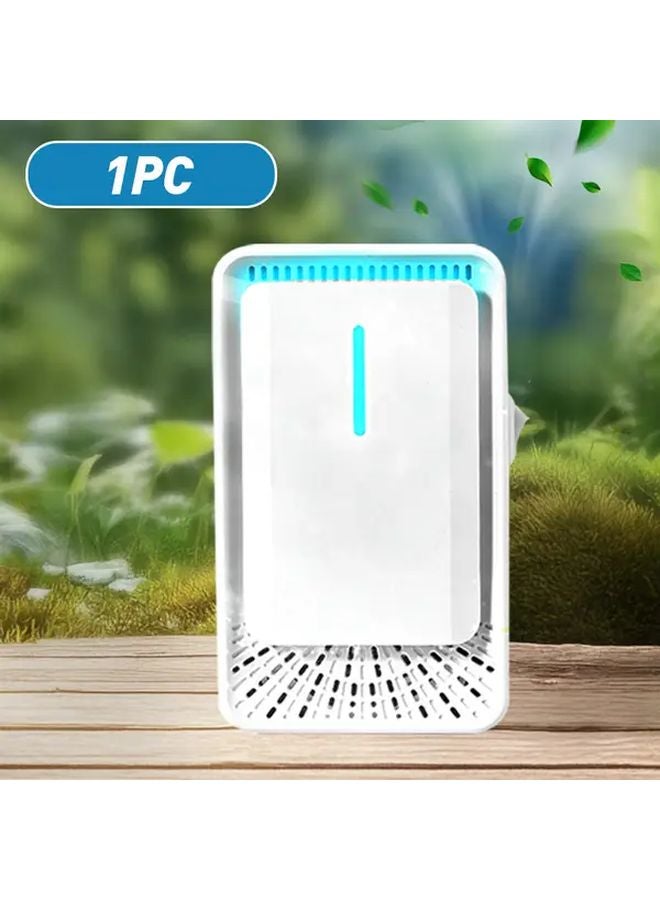 Portable Negative Ion Air Freshener Purifier Quiet Low Noise Sleep Mode 1pc White - Image 1