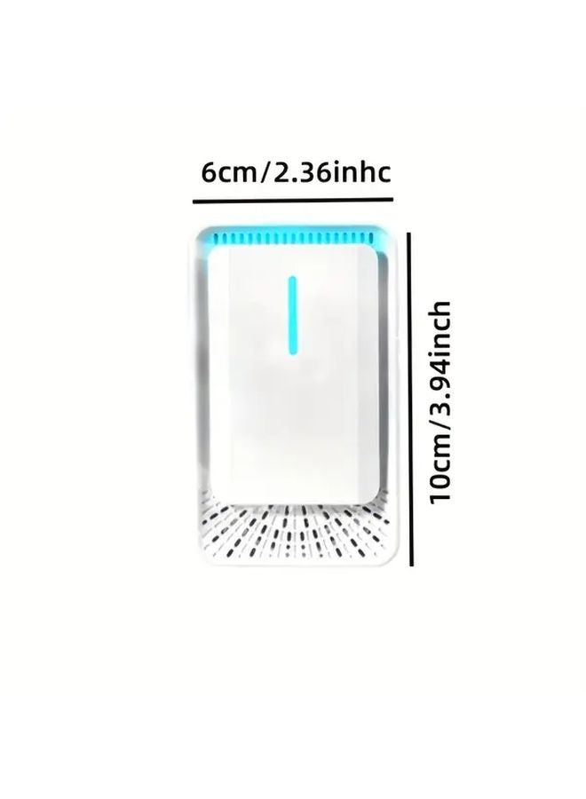 Portable Negative Ion Air Freshener Purifier Quiet Low Noise Sleep Mode 1pc White - Image 4