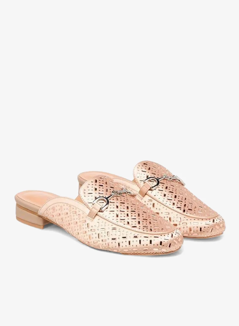 Celeste PINK Women Embellished Mules for Women | Best Price UAE
