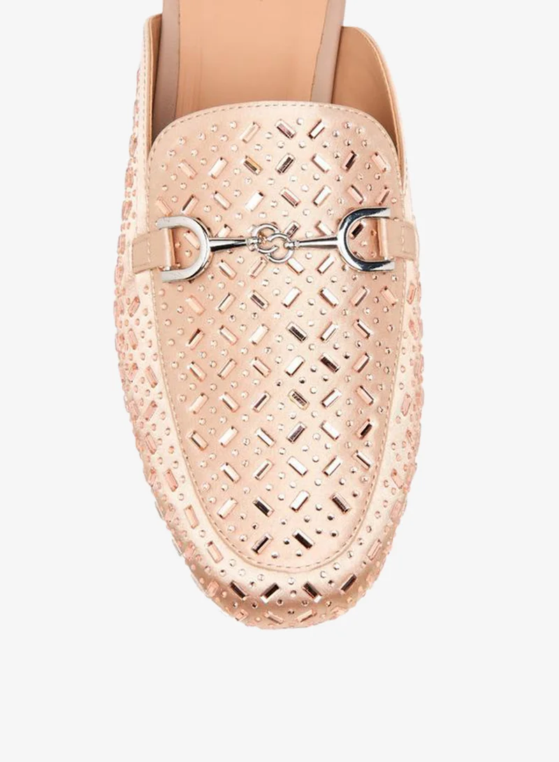 Celeste PINK Women Embellished Mules for Women | Best Price UAE