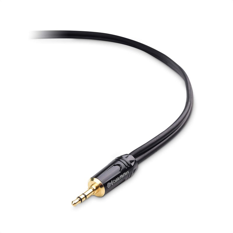 Cable Matters 3.5mm 1/8 Inch TRS to 2 XLR Cable 3 ft, Male to Male Aux to Dual XLR Breakout Cable - Image 3