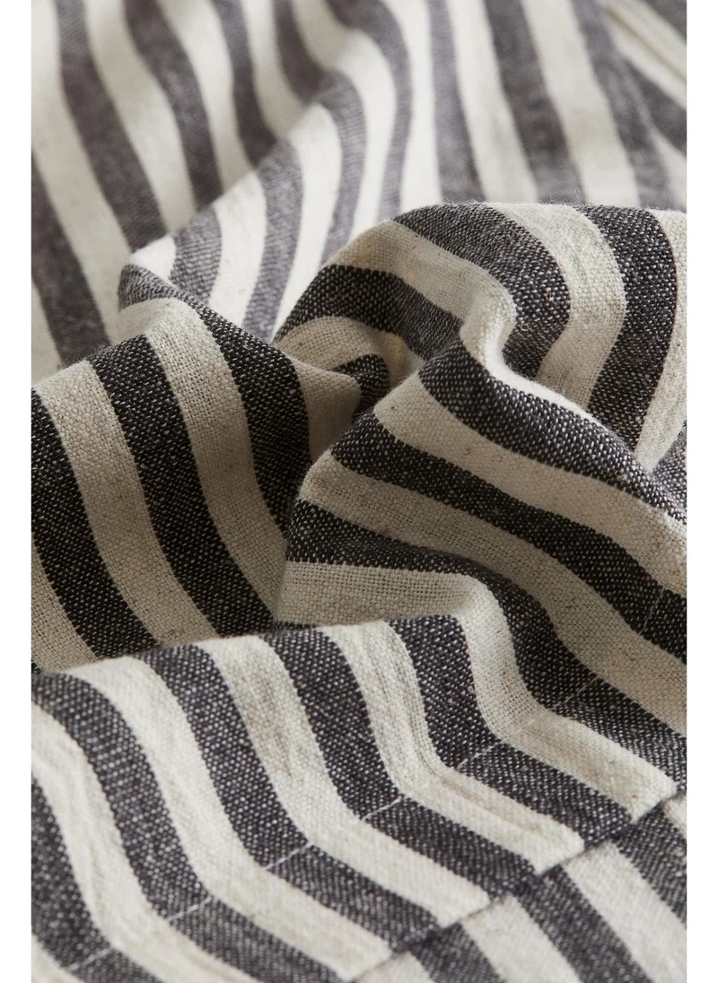 H&M Striped cotton tablecloth