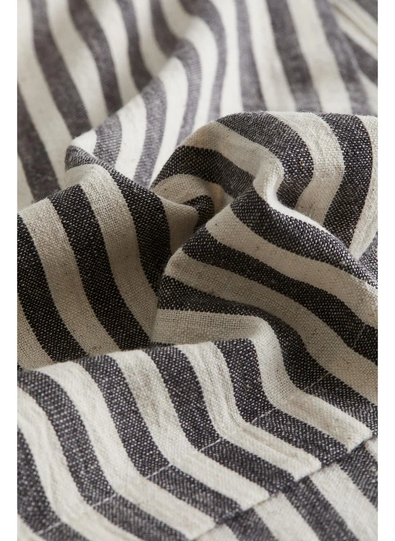 H&M Striped cotton tablecloth