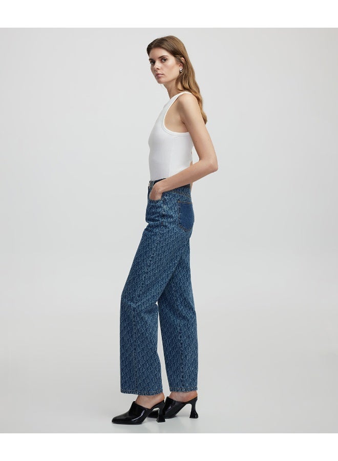 ابيكول جينز بطبعة شعار - Image 2