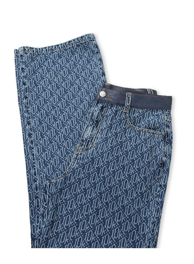 ابيكول جينز بطبعة شعار - Image 5