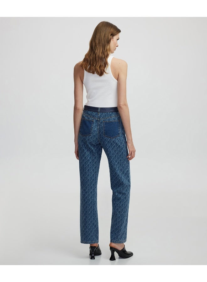 ابيكول جينز بطبعة شعار - Image 4