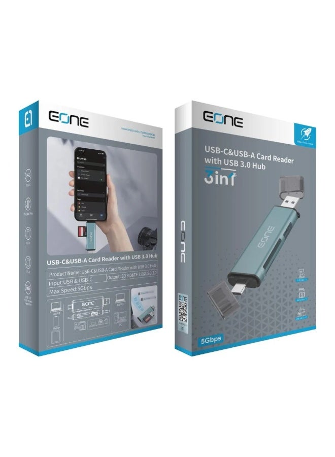 Memory reader - data carrier EONE USB-C & USB-A