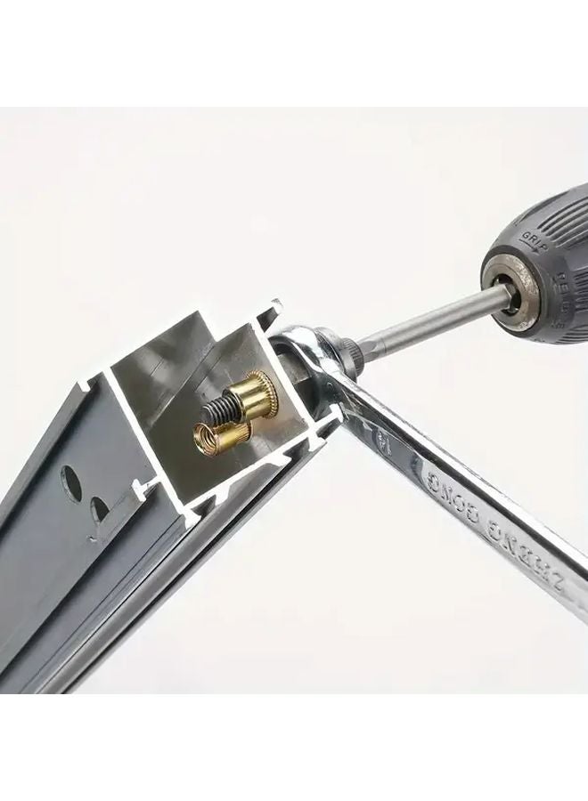 5 قطع مجموعة أدوات برشام يدوية مع صواميل برشام M4-M10 للسيارات والصناعة وأعمال DIY - Image 3