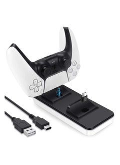 PLAYX YH-047 PS5 Dual Charge Station – Fast Charging Dock for DualSense Controllers with LED Indicator & Compact Design