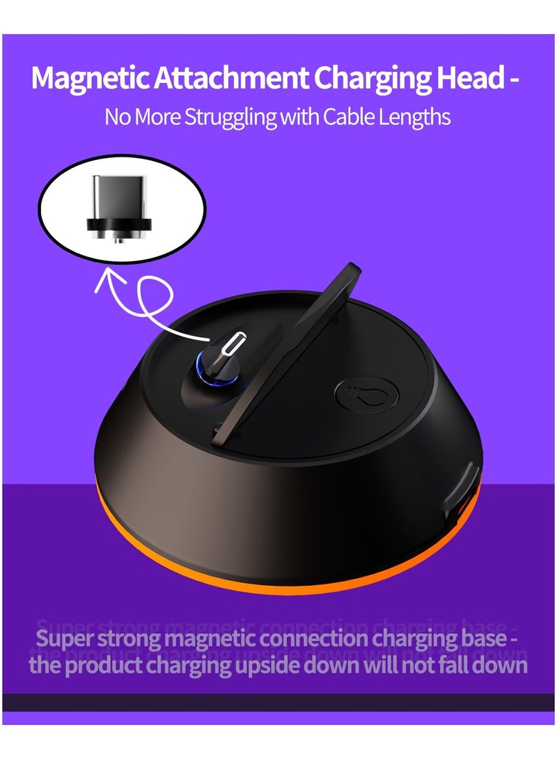 SYOSI, Charging Dock for Pokémon GO Plus+, Charging Stand for Switch Sprite Ball Sleep, Self-contained RGB Light, Anime Toy Accessories, Magnetic Charging Set - Image 3