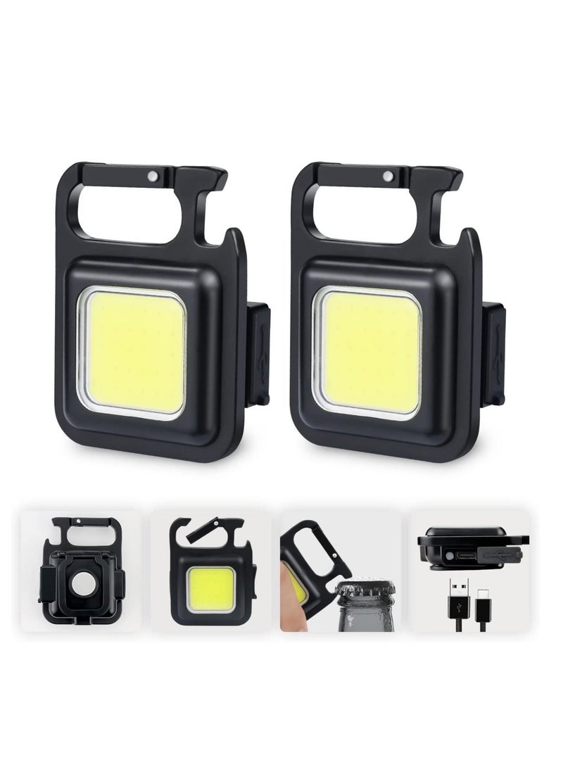 Rechargeable 800 Lumens Mini Flashlight - Pack of 2  - Image 1