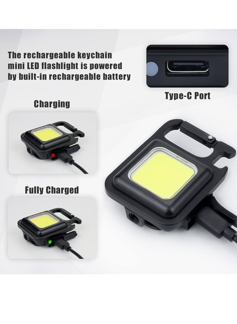 Rechargeable 800 Lumens Mini Flashlight - Pack of 2  - Image 5
