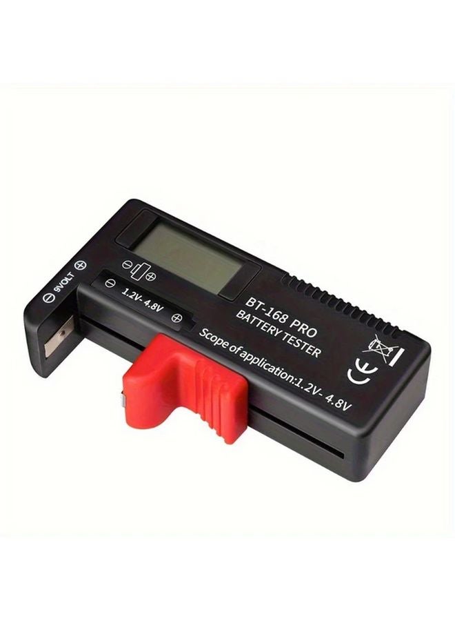 Black Battery Tester BT 168 PRO Digital Capacity Checker for AA AAA C D 9V - Image 3