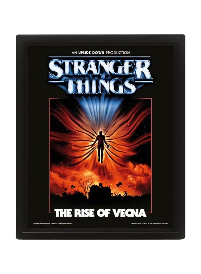 Pyramid STRANGER THINGS (THE RISE OF VECNA) 3D LENTICULAR