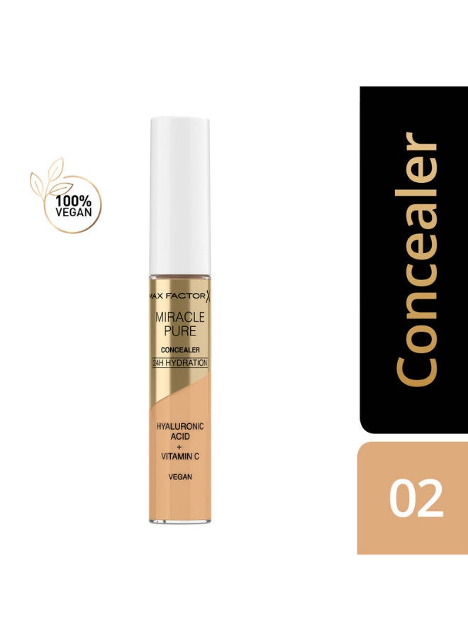 Max Factor Miracle Pure Concealers Liquid 02  - Image 2