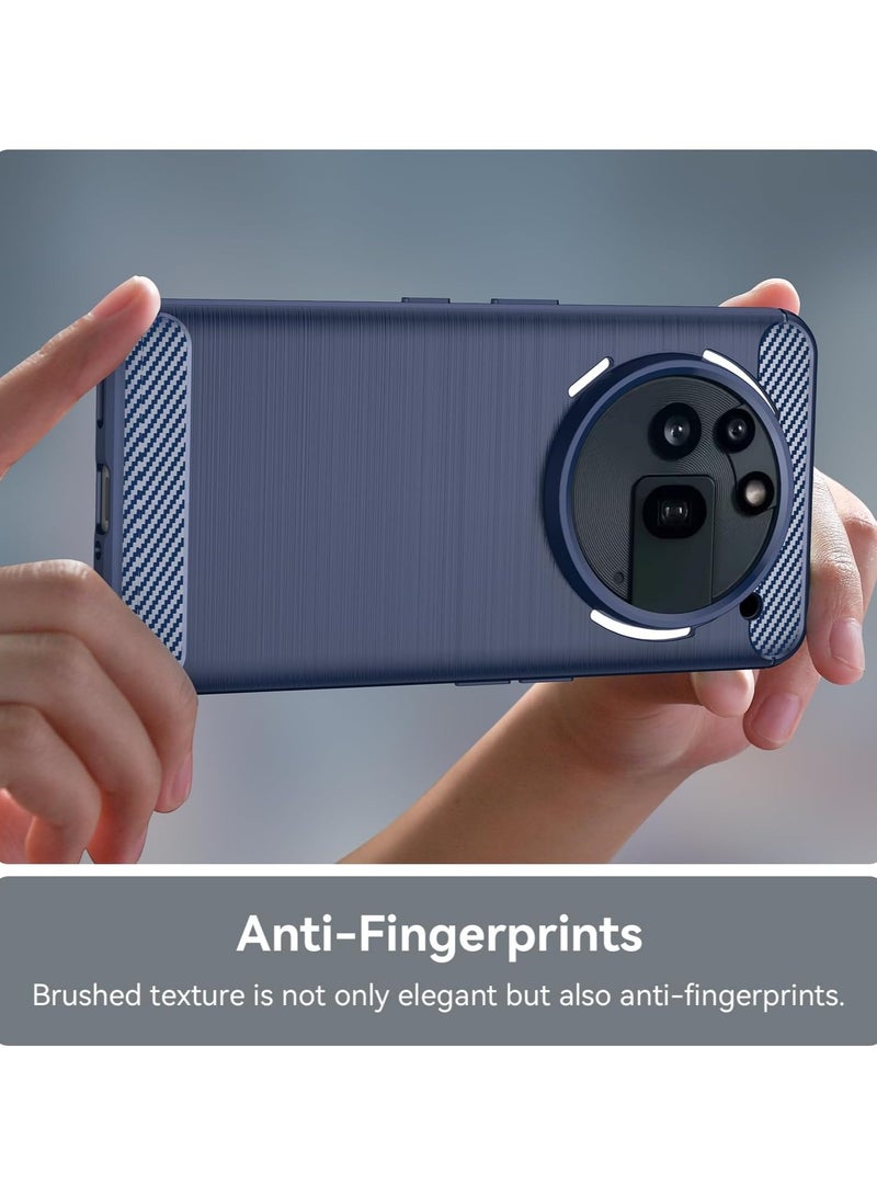 general Case compatible with Nothing Phone 3a Pro, 【scratch-resistant】 brushed texture design, soft TPU protective case, includes 【2-pack】 screen protectors - Image 4