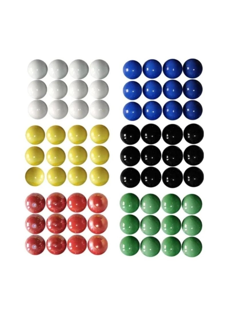 MARAH TOYS Jackaroo game accessory 6 players tusk cards with 24 luxury marbles  - Image 5