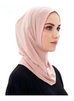 Muslim Hijab for Women, Islamic Arab Scarf, Ice Silk Headscarf Abaya Shawl Scarves Soft, Full Neck Coverage for Lady, One Size 54-56CM