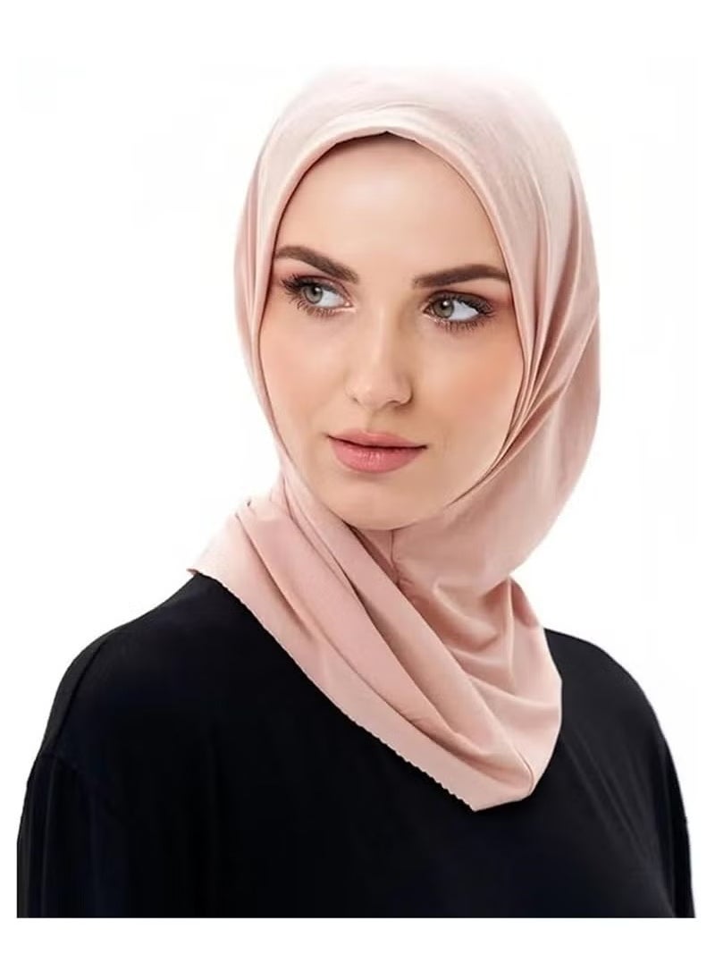 Generic - Muslim Hijab for Women, Islamic Arab Scarf, Ice Silk Headscarf Abaya Shawl Scarves Soft, Full Neck Coverage for Lady, One Size 54-56CM - Image 1