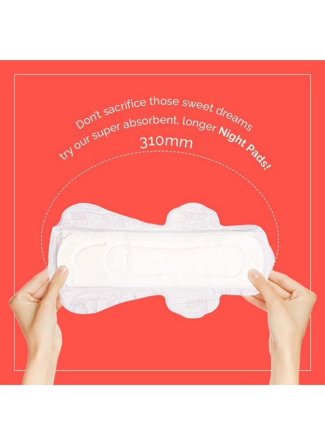 The Woman's Company Sanitary Pads for Women- Night Pad | Organic, Biodegradable, Chemical Free & Rash Proof | Napkin for Maximum Coverage & Heavy Flow | 100% Cotton Regular Pad (Pack of 12pcs) - pzsku/Z1A8AFF259210DD9656D1Z/45/_/1738306835/3c7956f9-d76d-47d5-aec6-8a2ad809df53