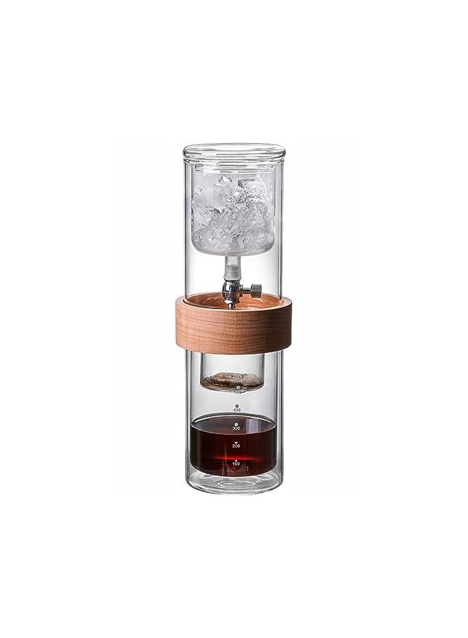 vesus Brew Drip Coffee Maker Luxury Iced Coffee Cold Brew Tower,Ice Drip Coffee Pot for Barista, Coffee Lover, Iced Tea Maker Coffee Cold Extraction Cup - Image 2