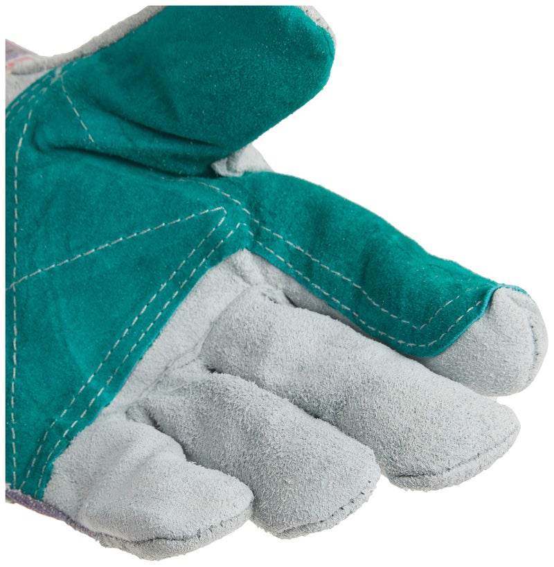 Custom Leathercraft2049B Work Gloves with Double Leather Palm and Safety Cuff, 12 Pair - Image 2