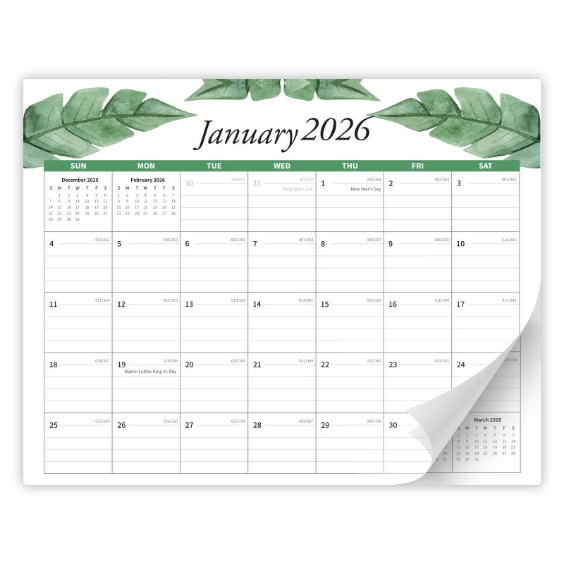 Telihao 2026 Calendar, Magnetic Calendar for Refrigerator, Runs from January 2026 to June 2027, Fridge Calendars for School, Office & Home Planning and Organizing,15"x12" - Image 1