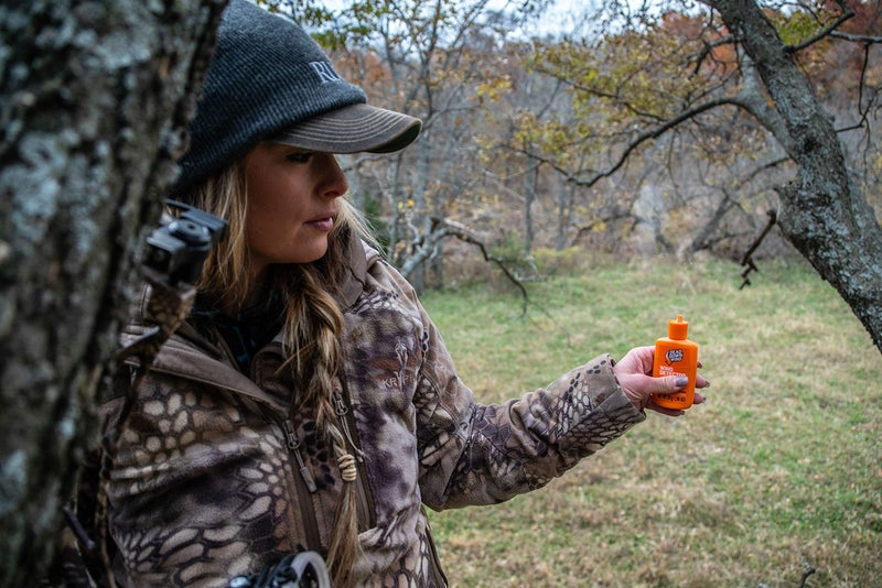 Dead Down Wind Hunting Wind Detector | Odorless Wind Direction Indicator, Longer Range Visibility, Detects Subtle Breezes, No Clumping, Mess Free Formula | Secure Squeeze Bottle | .98 Oz Orange One Size - Image 4