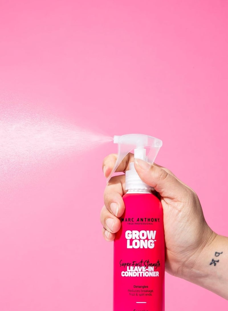 Marc Anthony Strengthening Grow Long Super Fast Strength Leave-In Conditioner 250ml — Strengthens & Protects Hair - Image 3