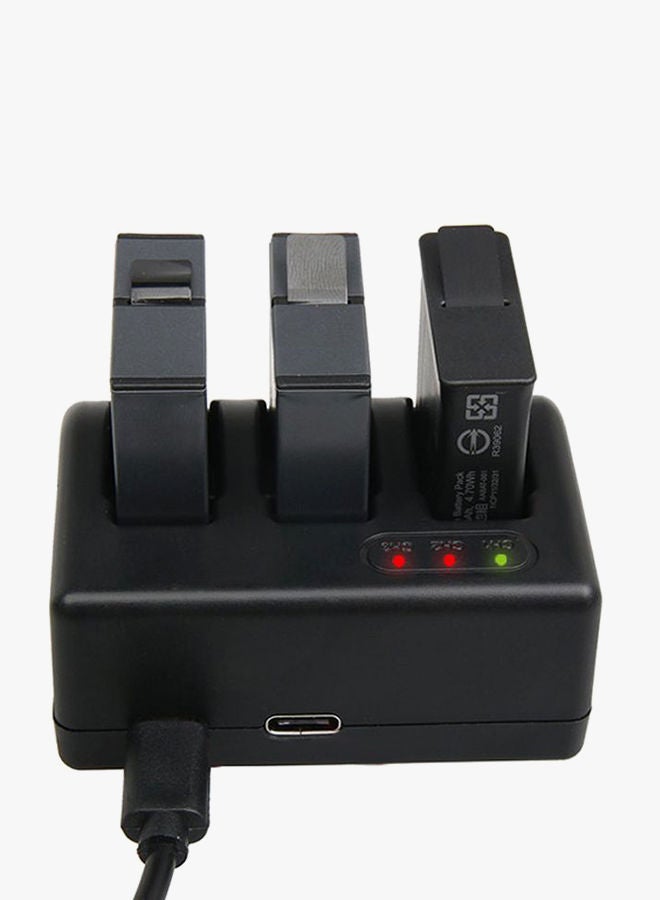 NIBEMINENT Triple Battery Charger For GoPro HERO 5 Black - Image 3