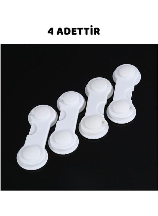 Agubugu Baby - White Cabinet Lock - 4 Pieces  - Image 2