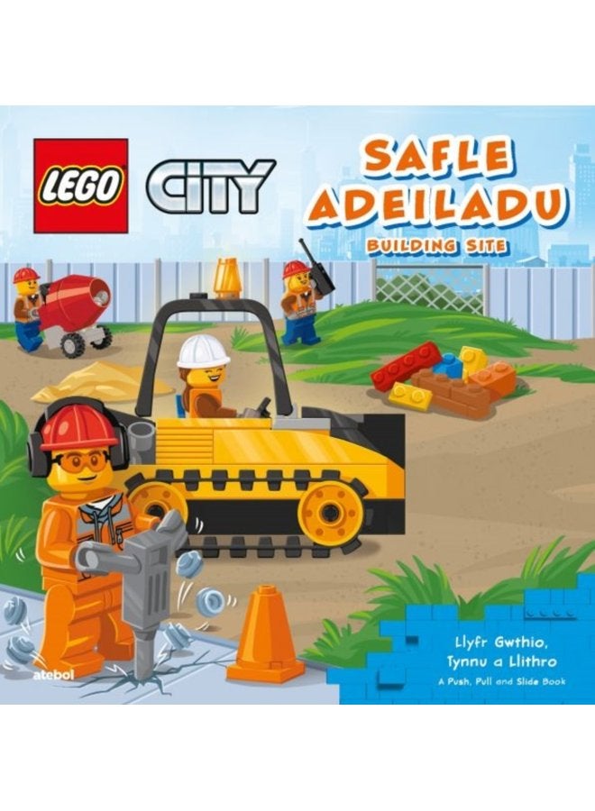 Lego City Safle Adeiladu Building Site - Hardback