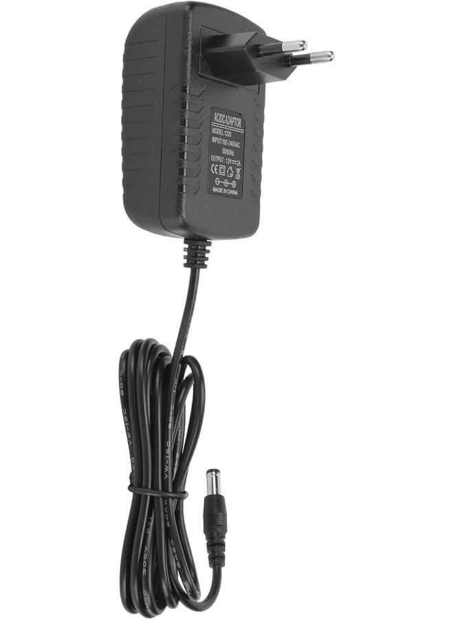 AMONIDA Charger 12V 2A External Power Adapter Ac To Dc Charging Protection For Wireless Router (Eu Plug) - Image 1