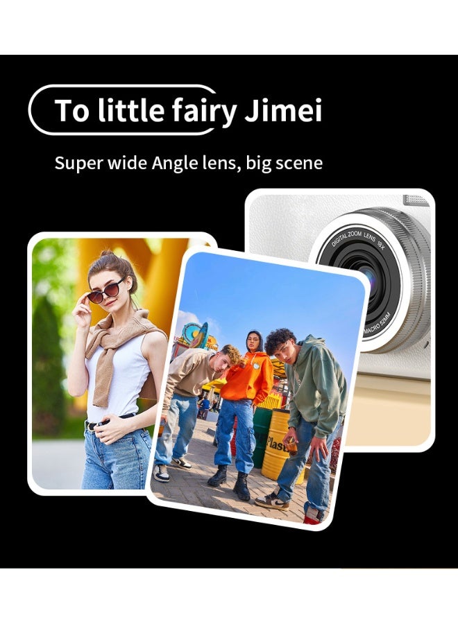 Generic 4K CCD Digital Zoom Student Camera 48MP Portable Selfie God 180 ° Flip Screen+64G SD Card Free Gift  - Image 5