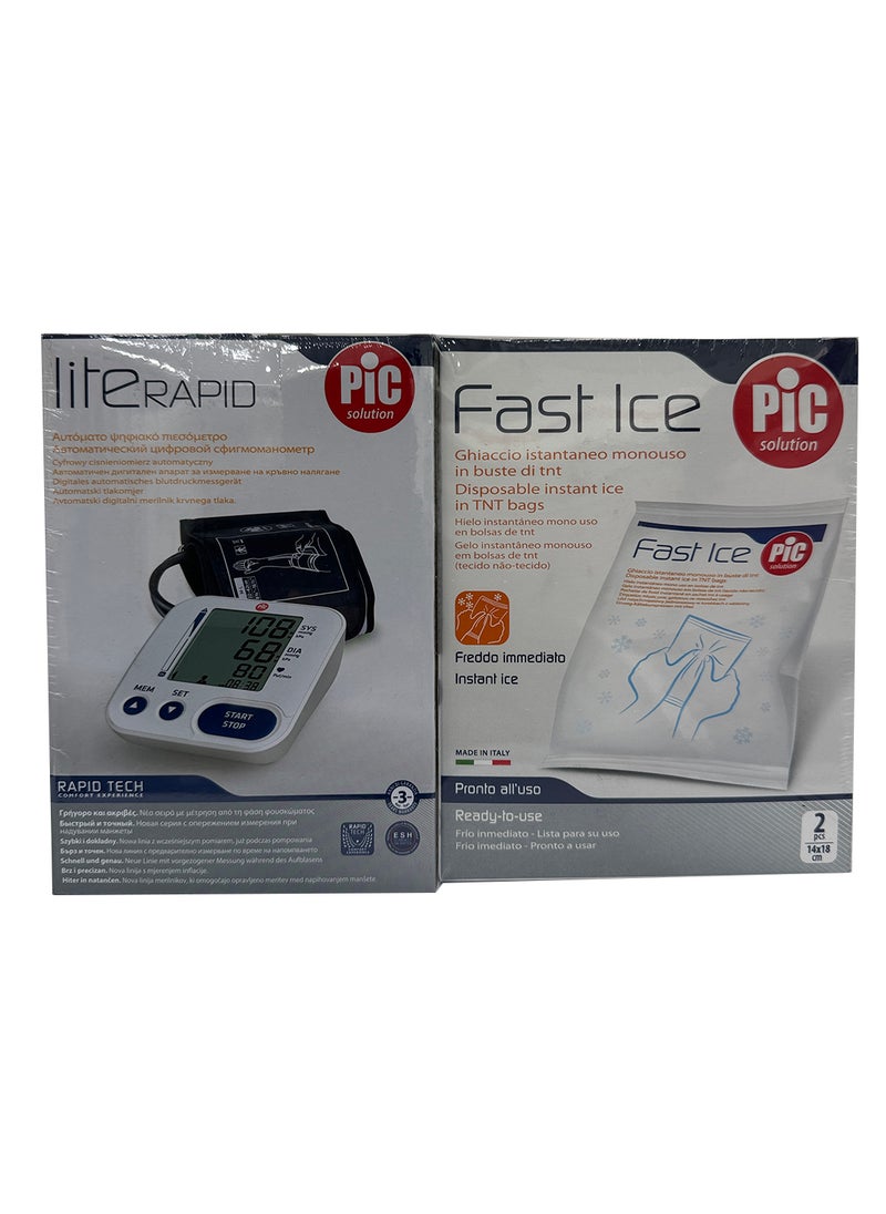 PIC Bp Monitor Lite Rapid Up Arm Pic Quick 