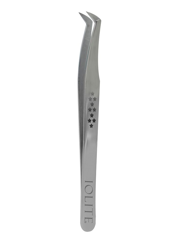 IOLITE Eyelash Extension Tweezers for Lash Extensions Stainless Steel Lash Tweezers for Eyelash Extensions Isolation Volume Lash tweezers - Image 1