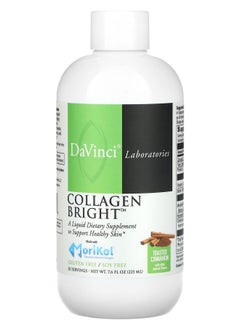 DaVinci Laboratories of Vermont Collagen Bright Toasted Cinnamon 7.6 fl oz (225 ml) 
