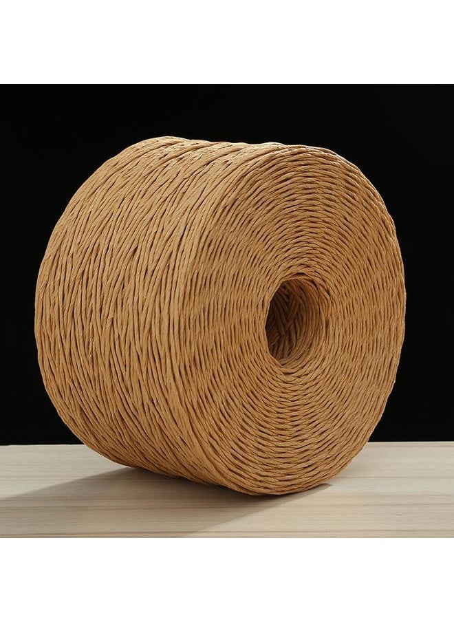 Bluejw Factory Direct Single Double Strand 1, 2mm Environmental Protection Paper Rope Kraft Paper Rope Bundled Chinese Medicine Cake Paper Rope Can Be Processed  - Image 2