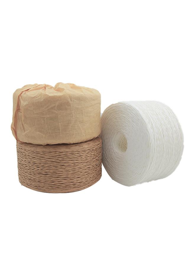 Factory Direct Single Double Strand 1, 2mm Environmental Protection Paper Rope Kraft Paper Rope Bundled Chinese Medicine Cake Paper Rope Can Be Processed