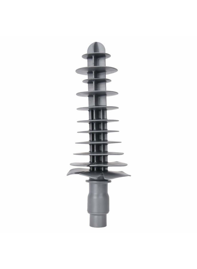 Haofy Toilet Plunger Long Handle Toilet Dredge Bathroom Blockage Unblocker Flexible Head Clog Remover Dredge Tool, Stainless Steel Handle with Wall Hook - Image 5