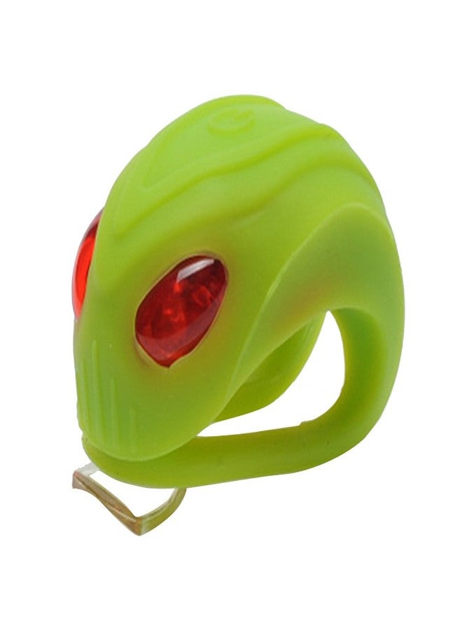 فوتابا مصباح دراجة LED بتصميم رأس فضائي من فوتابا - أخضر - عبوة من قطعتين - Image 2