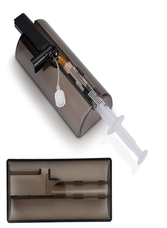 APDTEK ملحقات أداة تعبئة خرطوشة مضخة APDTEK Tandem tslim X2، ملحقات أداة تعبئة الأنسولين tslim X2 بدقة عالية، لوازم لمرضى السكري الذين يعانون من ارتعاش اليدين وضعف البصر، أسود - Image 1