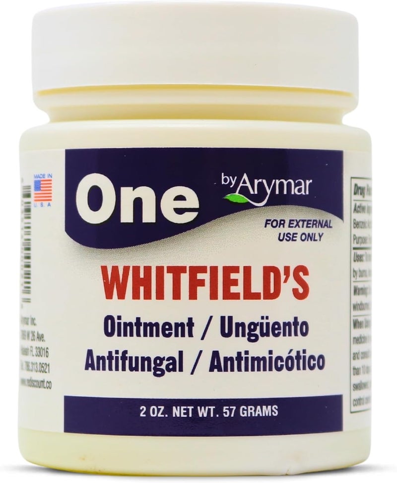 Arymar Whitfield's Ointment (2 oz) - Benzoic Acid & Salicylic Acid Formula