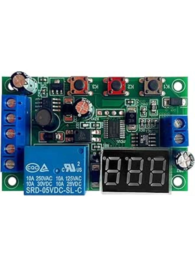 يوني تي وحدة كشف التيار، وحدة كشف التيار 12 فولت 0-10 أمبير تيار مستمر، استشعار التيار، اكتشاف التأخير، التحكم