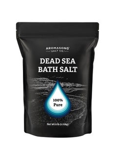Aromasong Dead Sea Salt Bath Soak 6 Lbs Bulk Pack 100% Natural Dead Sea Salts for Soaking Relaxation and Detoxification of Skin Dead Sea Salts for Bath to Rejuvenate and Refresh  - Image 2
