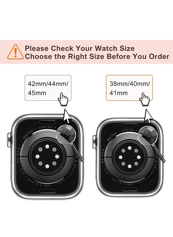 Beauenty Compatible with Apple Watch Band 38mm 40mm 41mm Series 9 8 7 6 5 4 3 2 1 SE 1/ SE 2 for women, Bling Replacement Bracelet iWatch Band, Sparkle Diamond Rhinestone Stainless Steel Metal Wristband - Image 2